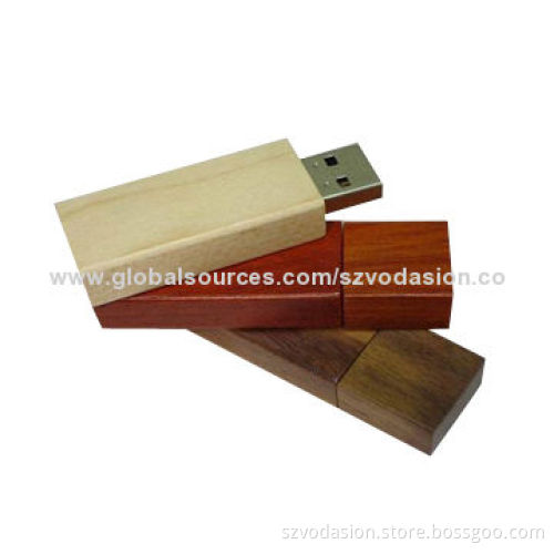 Top-selling Customized Logo Printing Pen Wooden USB Memory